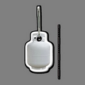 Zippy Clip W/ Full Color Propane Tank Tag